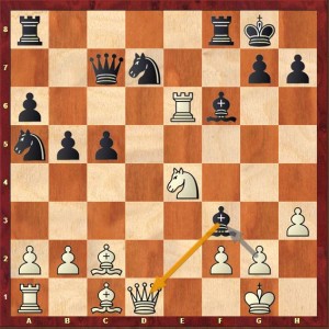 20. Dxf3 Sxb2 21. Dh5 Sxc1