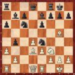 Kobr Matej – Jun Robert (12…Nxe4)