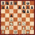 Hrobar Vlastimil – Holasek Vojtech (8.Be3)