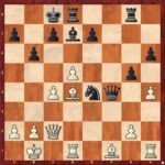 Pise Michal – Dudla Martin (21…Nxe4)