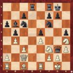 Dudlova Alexandra – Zdimal Erik (22…Bb6)